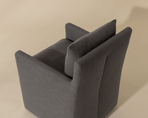 Glenrose Wheeled Dining Armchair