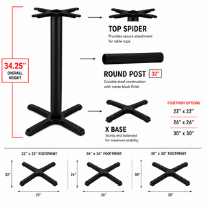 X-TABLE BASE