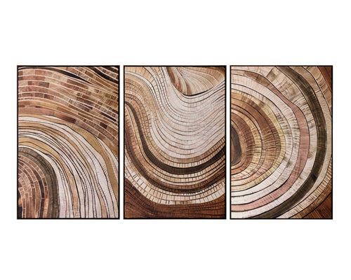 Turning Point I  40" X 60"  Bronze Floater Frame