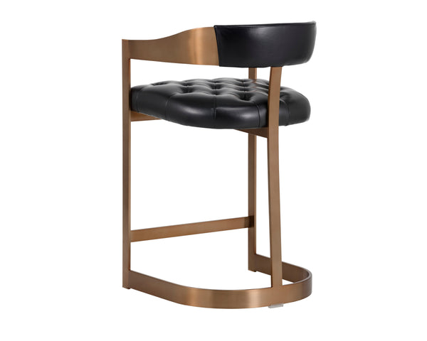 Beaumont Counter Stool  Stainless Steel