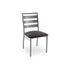 Tori Chair - upholstered seat metal backrest