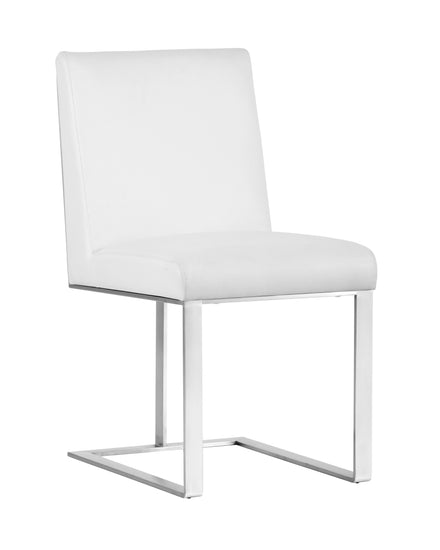 Dean Dining Chair  Stainless Steel