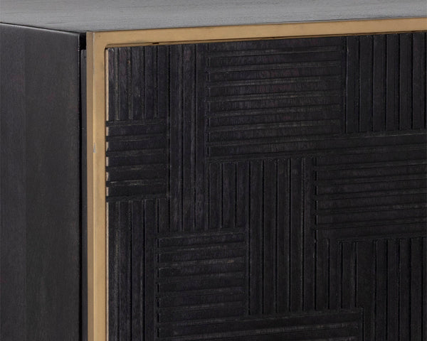 Markwood Sideboard  Brass