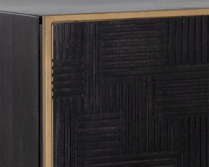 Markwood Sideboard  Brass