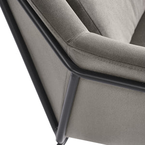 Watts Lounge Chair  Black