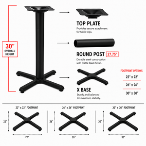 X-TABLE BASE