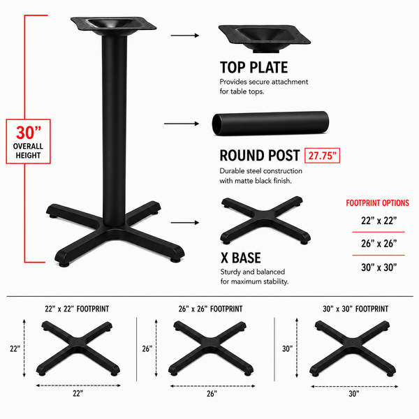 X-TABLE BASE