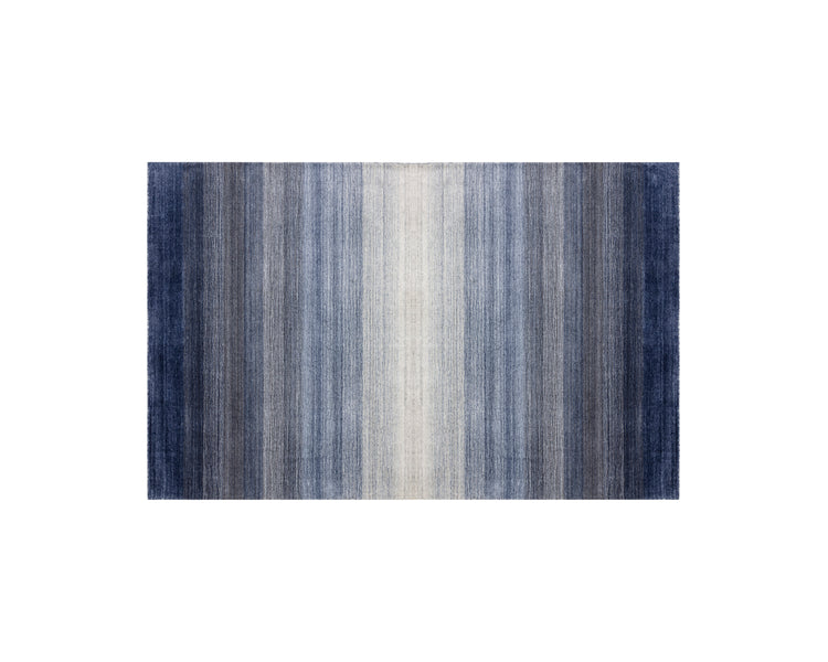 Lagos Handloomed Rug  Blue  5' X 8'