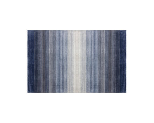 Lagos Handloomed Rug  Blue  5' X 8'