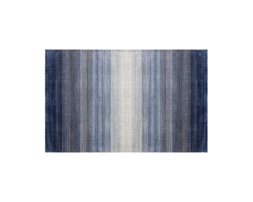 Lagos Handloomed Rug  Blue  5' X 8'