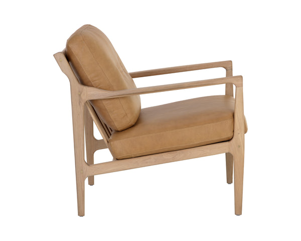 Gilmore Lounge Chair  Light Oak