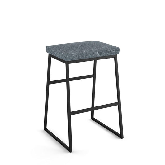 Zach Non Swivel stool Bar height - upholstered seat 