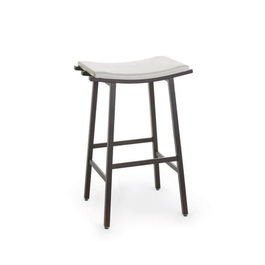 Nathan Non Swivel stool Bar height - upholstered seat 