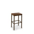 Bradley Non Swivel stool Bar height - wood seat 