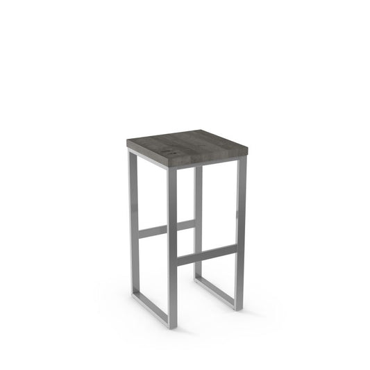 Aaron Non Swivel stool Counter height - wood seat 