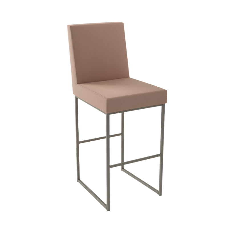 Darlene Non Swivel stool Counter height - upholstered seat and backrest