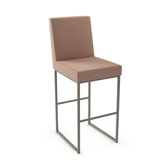 Darlene Non Swivel stool Counter height - upholstered seat and backrest