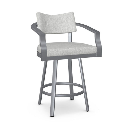 Jonas Swivel stool Bar height - upholstered seat and backrest