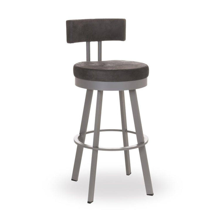 Barry Swivel stool Bar height - upholstered seat and backrest