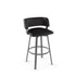 Stinson Swivel stool Counter height - upholstered seat and backrest