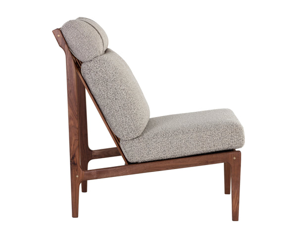 Elanor Lounge Chair  Walnut