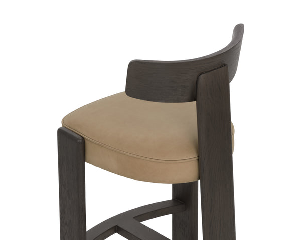 Horton Counter Stool  Dark Brown
