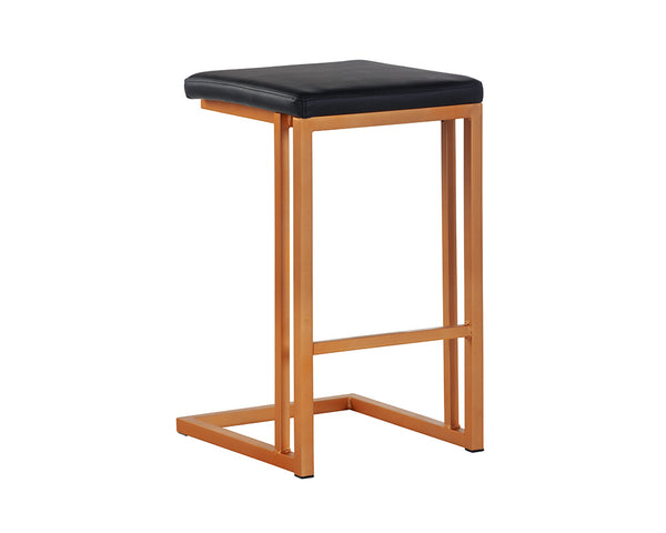 Boone Counter Stool  Champagne Gold  | Set of 2