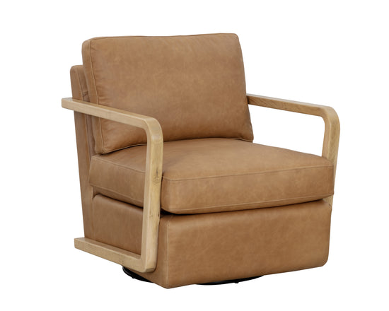 Sunpan Castell Swivel Lounge Chair