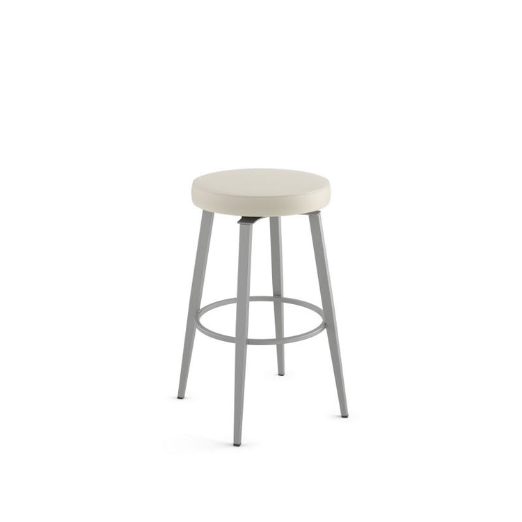 Zip Swivel stool Counter height - upholstered seat 