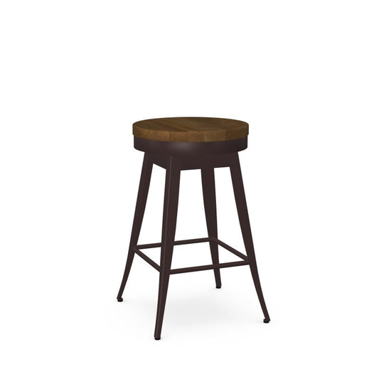 Grace Swivel stool Counter height - wood seat 