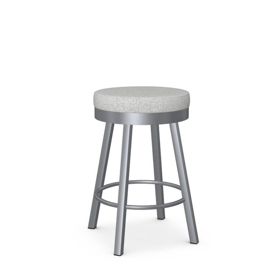 Rudy Swivel stool Counter height - upholstered seat 