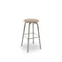 Button Swivel stool Bar height - upholstered seat 