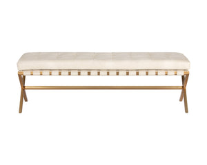 Kenji Bench Small  Gold