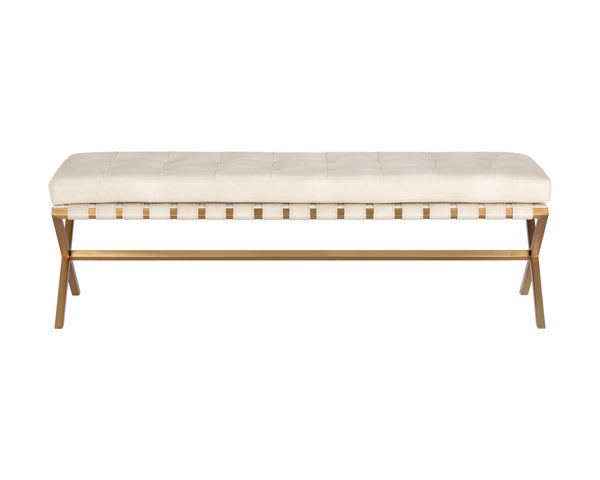 Kenji Bench Small  Gold