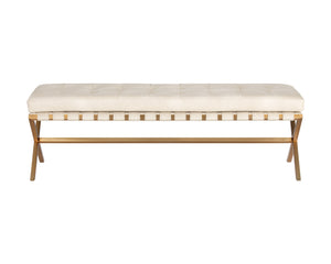 Kenji Bench Small  Gold