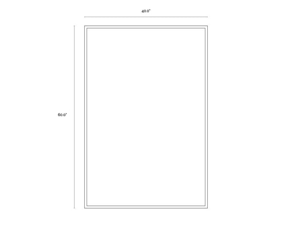 Beautiful Mind  40" X 60"  Black Frame