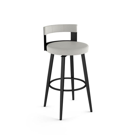 Paramont Swivel stool Bar height - upholstered seat and backrest