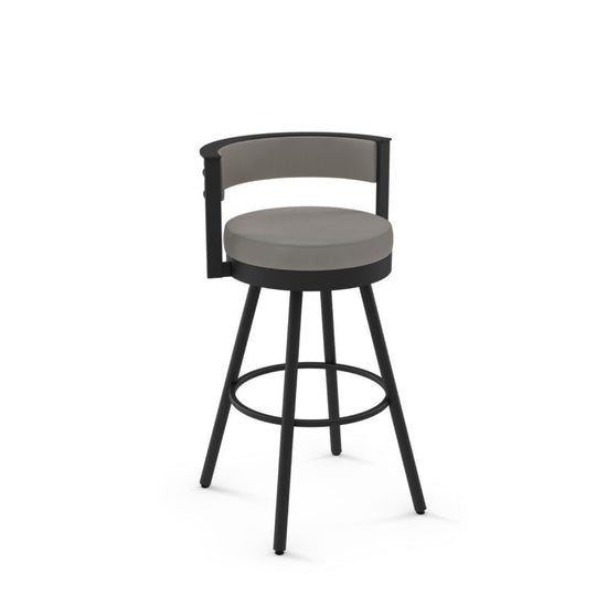 Eller Swivel stool Counter height - upholstered seat and backrest