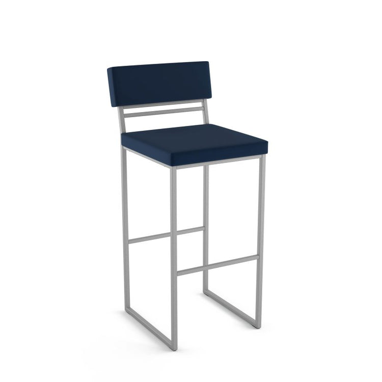 Everly Non Swivel stool Bar height - upholstered seat and backrest