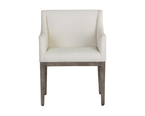 Malik Dining Armchair  Ash Grey