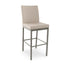 Perry Non Swivel stool Counter height - upholstered seat and backrest