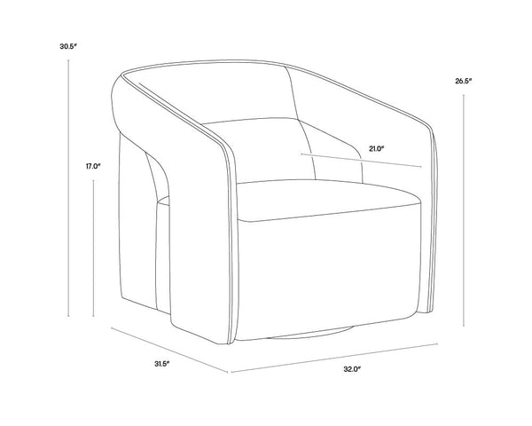 Kendrick Swivel Lounge Chair