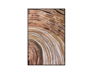 Turning Point I  40" X 60"  Bronze Floater Frame