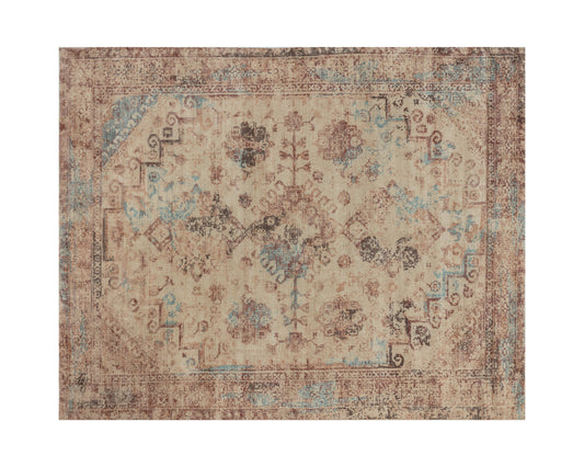 Zagora Loomknotted Rug  Rust  8' X 10'