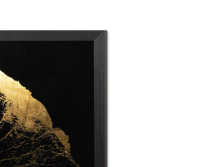 Time Lines (Set Of 4)  30" X 30"  Charcoal Frame