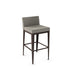 Ethan Non Swivel stool Counter height - upholstered seat and backrest