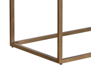 Alley Bench  Burnished Brass