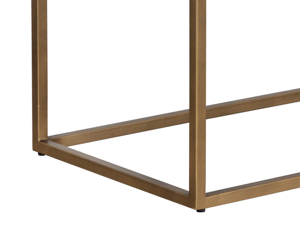 Alley Bench  Burnished Brass