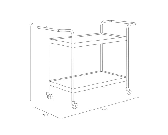 Durva Bar Cart