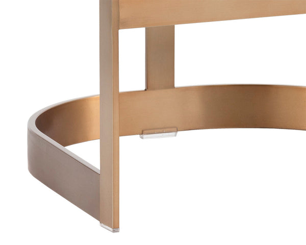 Beaumont Counter Stool  Stainless Steel